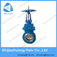 rising stem knife gate valve